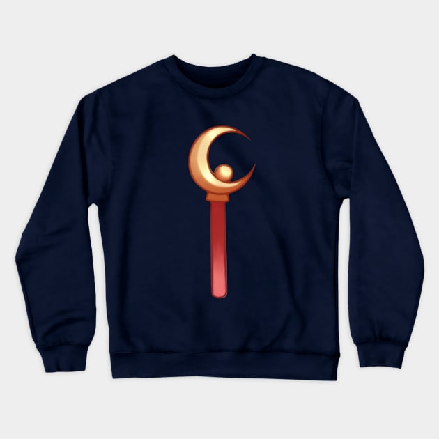 Moon Stick Crewneck Sweatshirt by Smilla